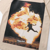 Graphic Printed Oversized Hip Hop Cotton T-Shirt