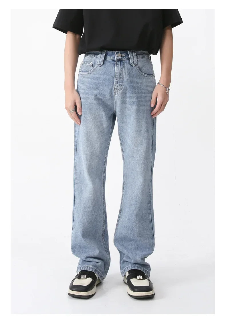 High Waist Flare Denim Pants Jeans
