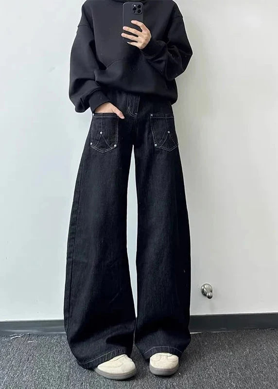 Gothic Retro Boyfriend Jeans