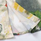 Abstract Brushstroke Art Print Shirt