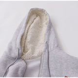 Velvet Embroidered Sweatshirt