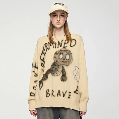 Y2K Brave Soul Sweater
