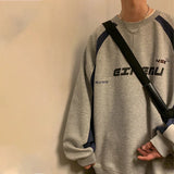 Y2K Raglan Graphic Sweatshirt