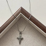 Star Cross Pendant Necklace