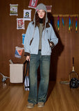 Insulated Y2K Color Block Baseball Jacket