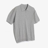 Luxury Knitted Polo Business Casual T-Shirt