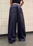 High-Quality Oversized Letter Print Dance Jogger