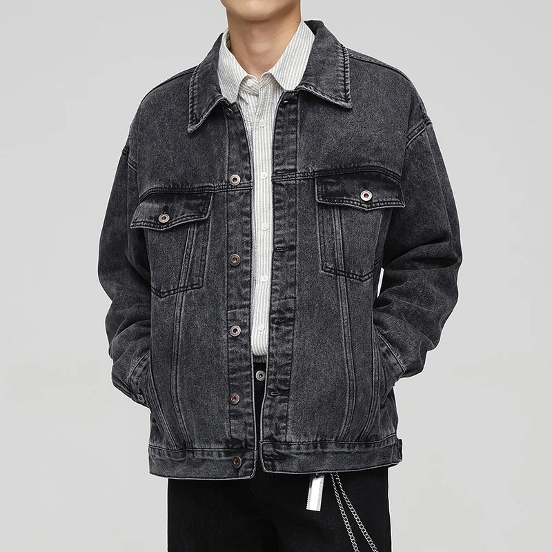Men's Classic High Street Denim Jacket