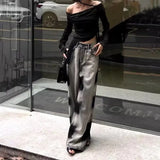 Vintage Washed Tie-Dye High Waist Streetwear Jeans