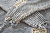 Y2K Ripped Loose Sweater