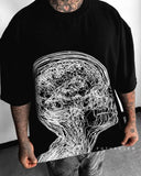 Punk Hip Hop Gothic Loose Short Sleeve T-Shirt