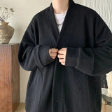 Men's Casual Autumn Korean Solid Color Cardigan