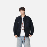 Versatile Casual Button-Up Denim Jacket