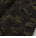 Mid-waist Camouflage Cargo Pants