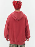 Vintage Washed Eyes Graphic Hoodie