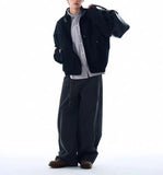 Japanese Style Loose Fit Workwear Casual Jacket