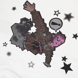 Falling Stars Loose Long-sleeved T-shirt