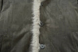 Breathable Single Breasted Faux Fur Jacket
