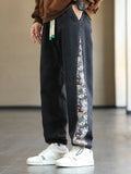 Baggy Bear Patchwork Denim Pants