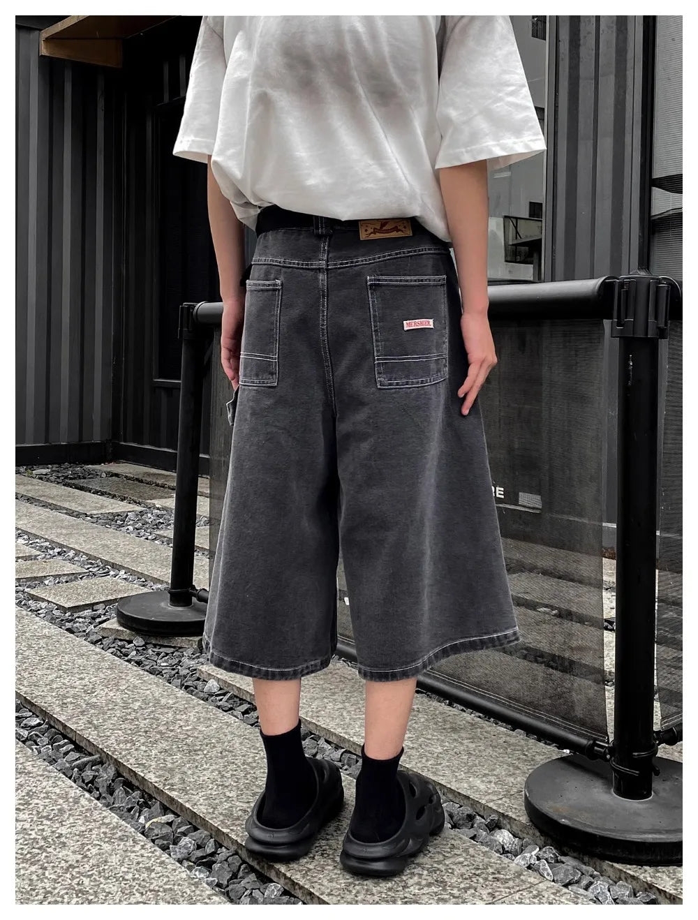 90's Baggy Washed Jorts