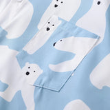Oversized Loose Japanese Polar Bear Shirt