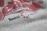 Heavyweight Letter Print Fleece Sporty Hoodie