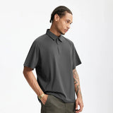 Solid Color Modern Fit Polo T-shirt