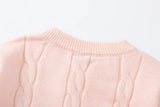 Y2K Colorful Gradient Cable Knit Sweater