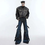 Stylish Streetwear Personalized Bell Bottom Jeans