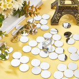 100 Pieces Shaped Small Mirrors