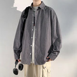 Men's Classic Plaid Student Workwear Shirt