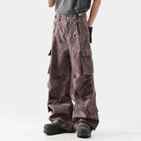 Chic Pleated Cargo Pants
