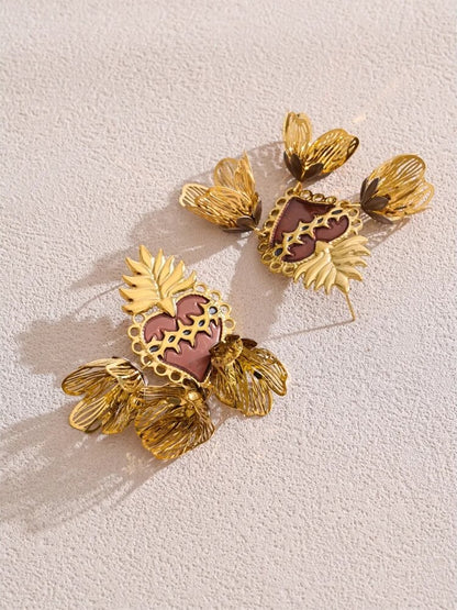 Sacred Heart Earrings