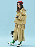 Trendy Casual Loose Hooded Windbreaker Jacket