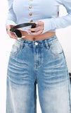 Soft Girl Comfort Wide-Leg Jeans
