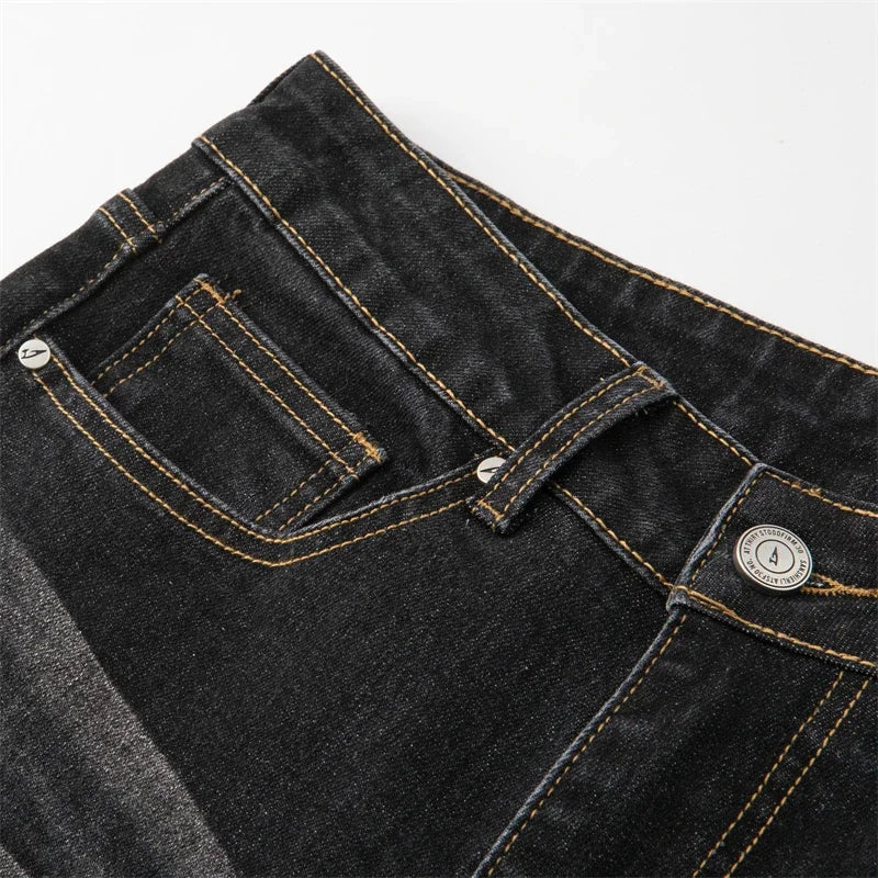 High Quality Oversize Black Denim Jeans