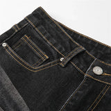 High Quality Oversize Black Denim Jeans