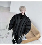 Men Thickened Cotton Padded Winter Jacket
