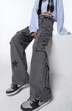 Y2K Stars Graphic Jeans