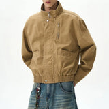 Casual Retro Tough Guy Workwear Jacket