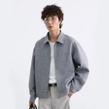 Men Patchwork Loose Vintage Casual Retro Jacket