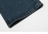 Ripped Side Stars Denim Pants