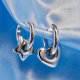 Celestial Drop Charm Earrings