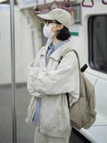 Oversized Windbreaker Women's Jacket