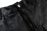 Versatile Multi-Pocket Black Tactical Cargo Short