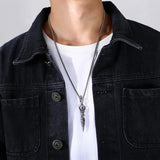 Retro Trendy Buddha Vajra Pendant Necklace