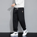 Fashionable Elastic Waist Drawstring Sweatpants
