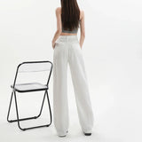 Woman Soft Lyocell Fabric Summer Jeans