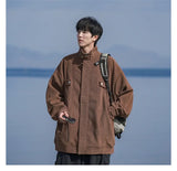 Long-lasting Retro Corduroy Zipper Jacket