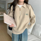 Oversized Loose Korean Sweater